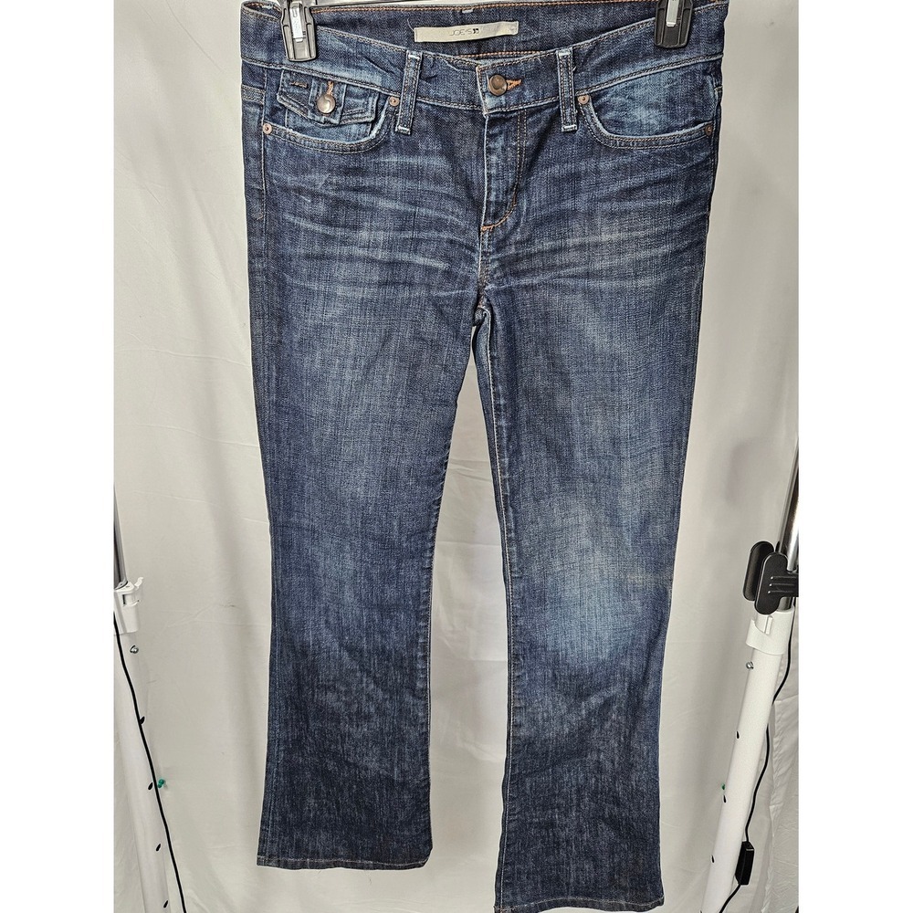 Joes Jeans Provocateur Dark Wash Bootcut Jeans Frayed Hem WA2075 W29